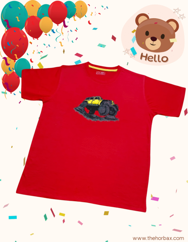 Boys Black T-Shirt - Image 2
